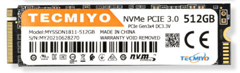 TECHMIYO MYSSDN1811-512GB