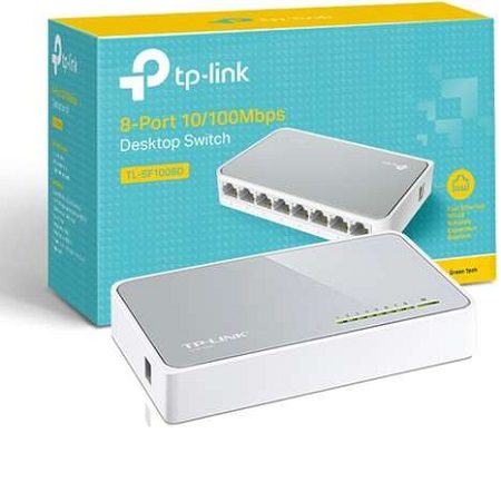 TP-LINK SWITCH HUB 8-Port 10/100Mbps TL-SF1008D