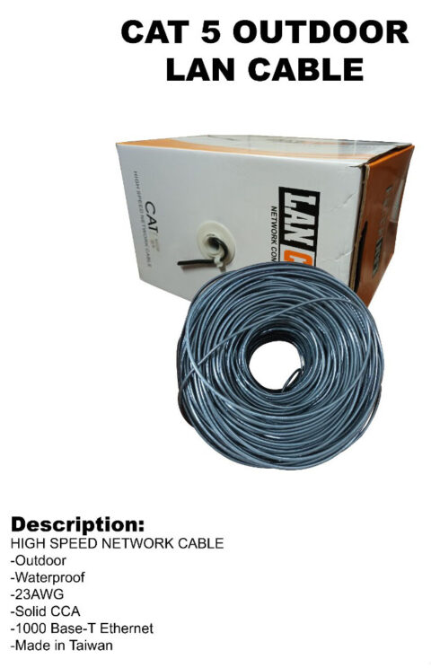 LAN CABLE OUTDOOR CAT 5