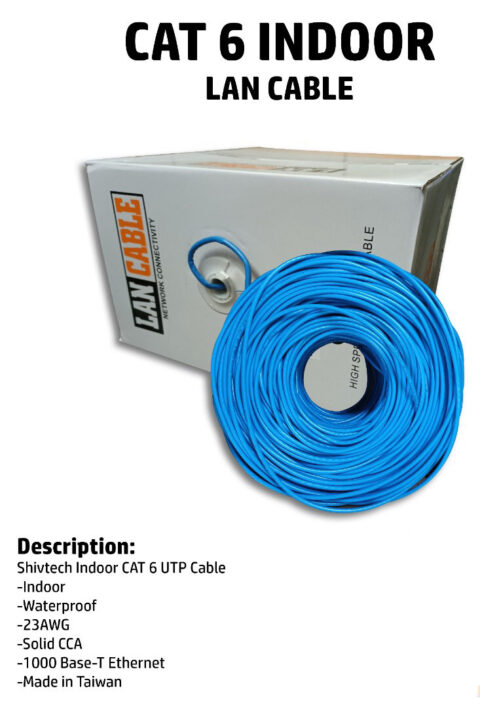 LAN CABLE INDOOR CAT 6