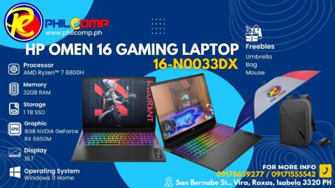 HP OMEN GAMING LAPTOP 16-N0033DX