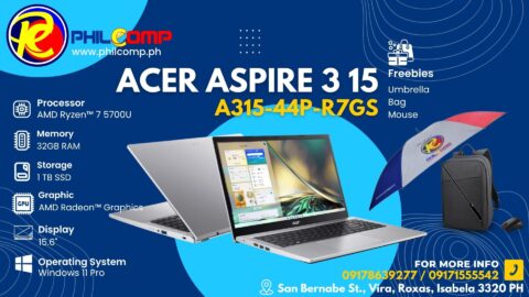ACER ASPIRE 3 15 - A315-44P-R7GS