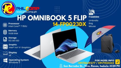 HP OMNIBOOK 5 FLIP - 14-FP0023DX