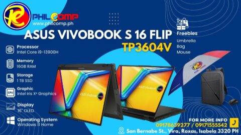ASUS VIVOBOOK S 16 FLIP - TP3604V