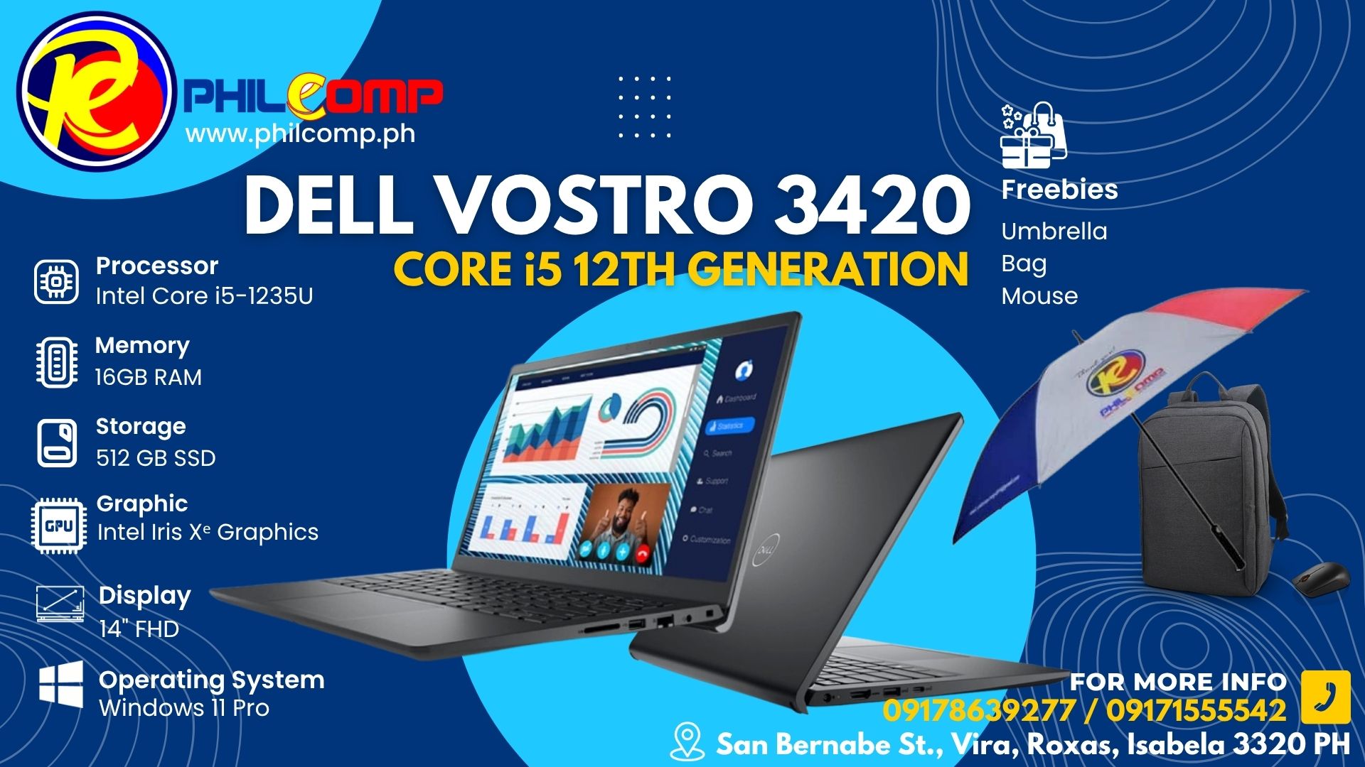 DELL VOSTRO 3420 Core i5 12th Generation - Philcomp Computer Center