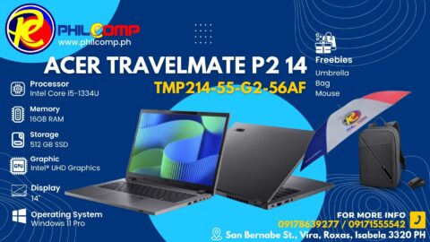 ACER TRAVELMATE P2 14 - TMP214-55-G2-56AF